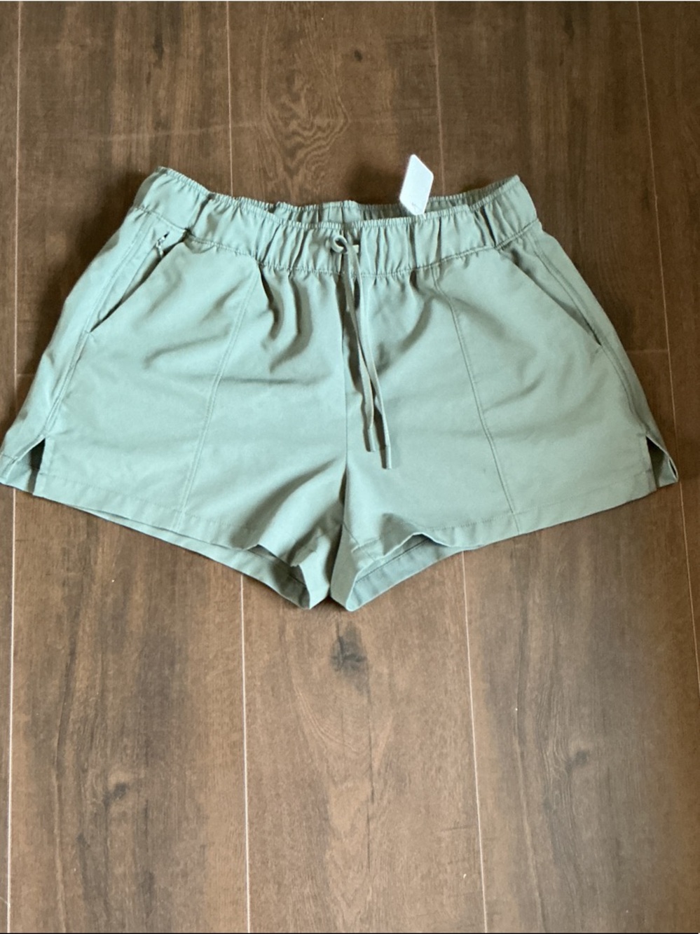 Patagonia Women's Light Sage Athletic Drawstring Shorts